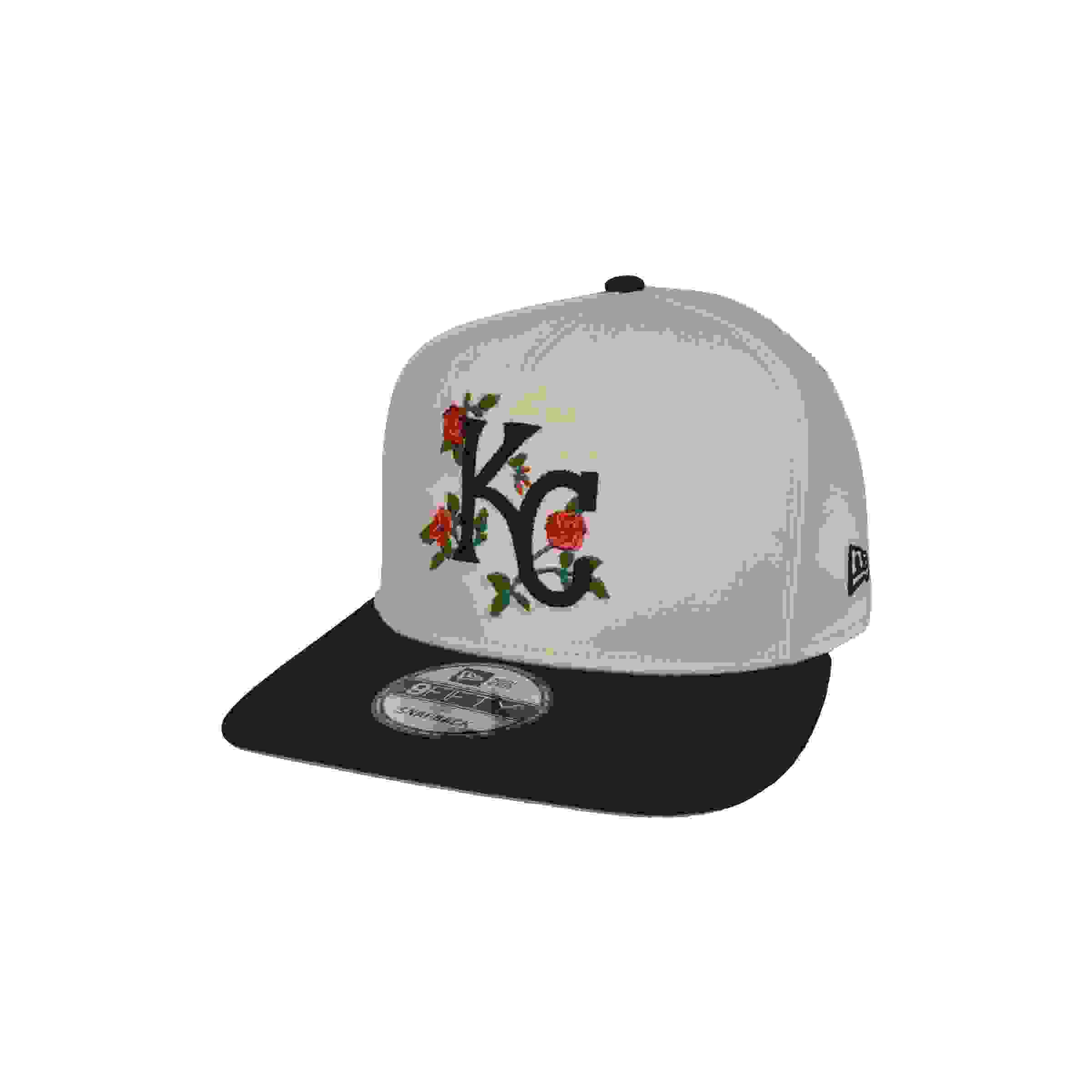 New Era Kansas City Royals 9FIFTY Roses Cream Snapback Hat